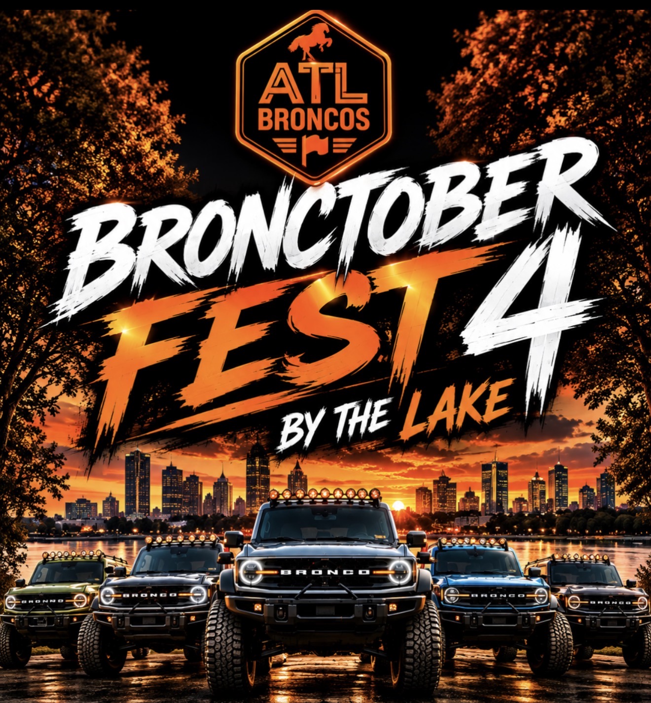 ATL Broncos Bronctober Fest 4 by the Lake
